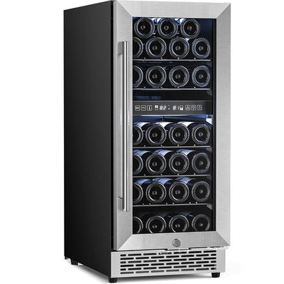 30-Can Beverage Cooler – Antarctic Star Wine Fridge for Home, Office, or Bar