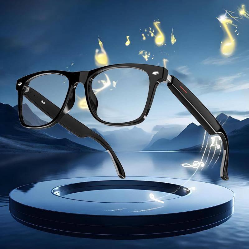 SENBONO Smart Glasses – Wireless Bluetooth Audio, Anti-Blue Light Lenses, Built-in Mic, Smart Sports Glasses for Everyday Use