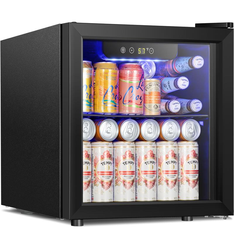 30-Can Beverage Cooler – Antarctic Star Wine Fridge for Home, Office, or Bar