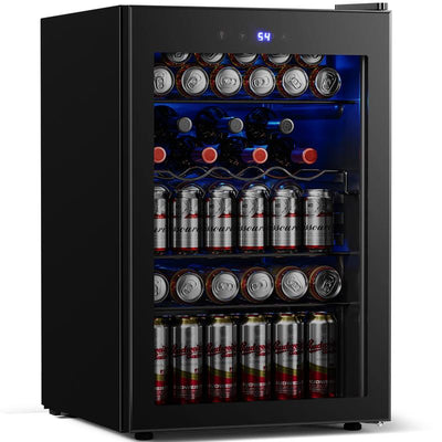 30-Can Beverage Cooler – Antarctic Star Wine Fridge for Home, Office, or Bar