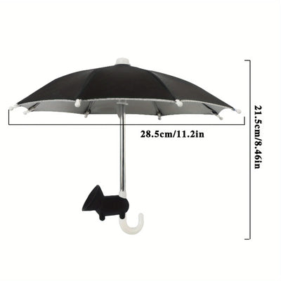 Mini Umbrella Phone Stand – Waterproof Holder for Outdoor Use
