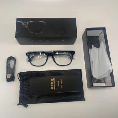 SENBONO Smart Glasses – Wireless Bluetooth Audio, Anti-Blue Light Lenses, Built-in Mic, Smart Sports Glasses for Everyday Use