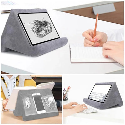Sponge Pillow Tablet Stand – Adjustable Cushion Holder