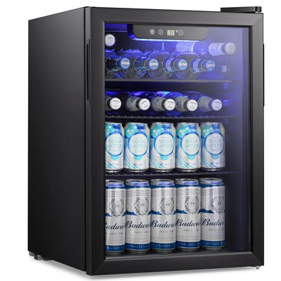 30-Can Beverage Cooler – Antarctic Star Wine Fridge for Home, Office, or Bar