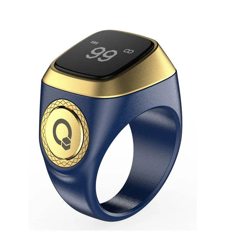 IQibla Smart Zikr Ring – Digital Tasbih & Prayer Reminder